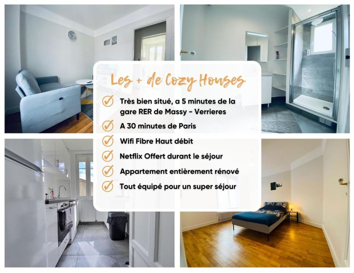 Cozy Appart' 2 Centre Ville Proche Gare Massy - Cozy Houses Exterior foto