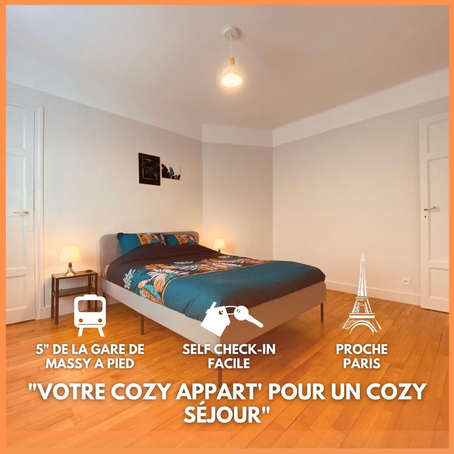 Cozy Appart' 2 Centre Ville Proche Gare Massy - Cozy Houses Exterior foto